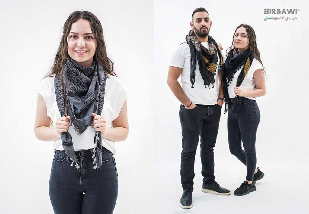 How to Tie a Keffiyeh: Classic Keffiyeh Neck Wrap
