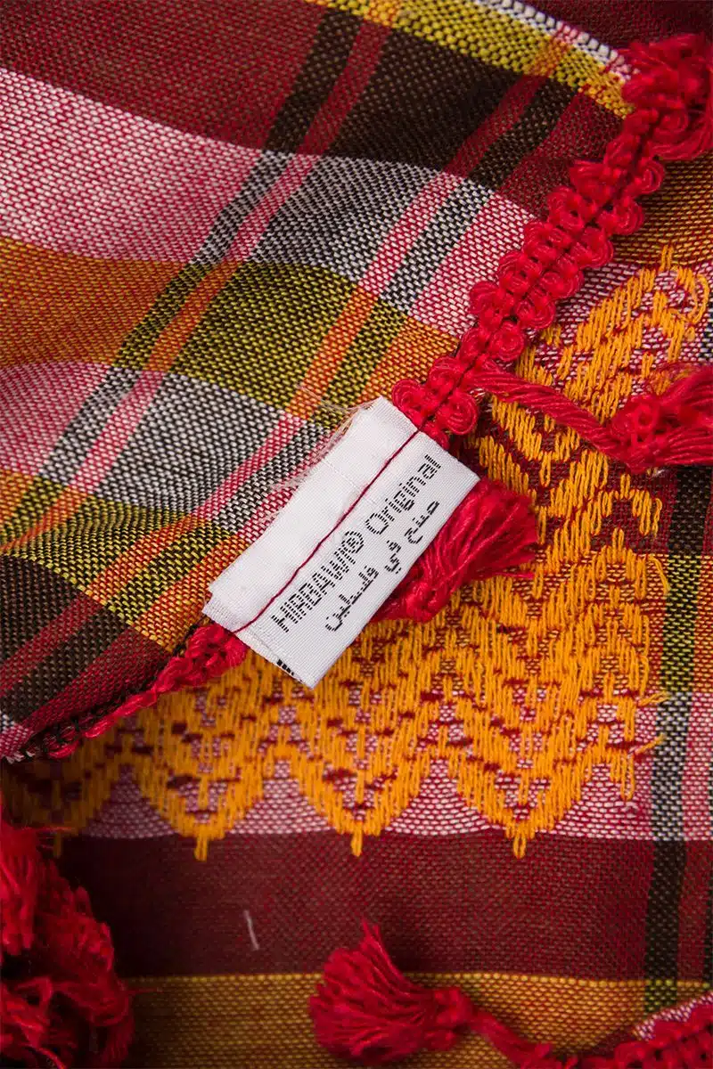 Gaza Orange Hirbawi® Kufiya Material